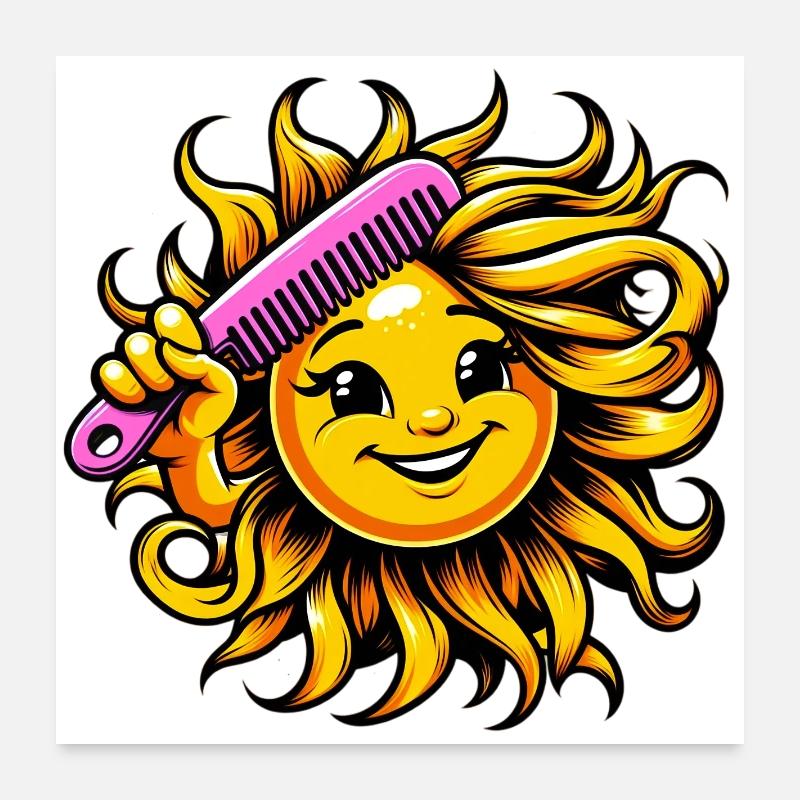 Sun Poster 24" x 24" (60x60 cm)