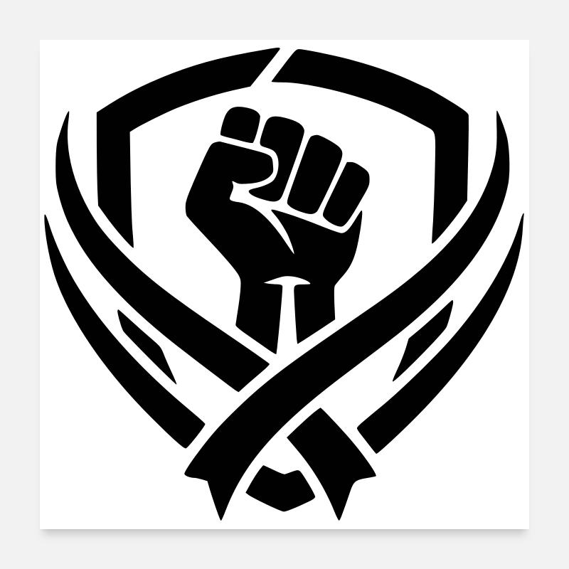 Combat logo Poster 24" x 24" (60x60 cm)