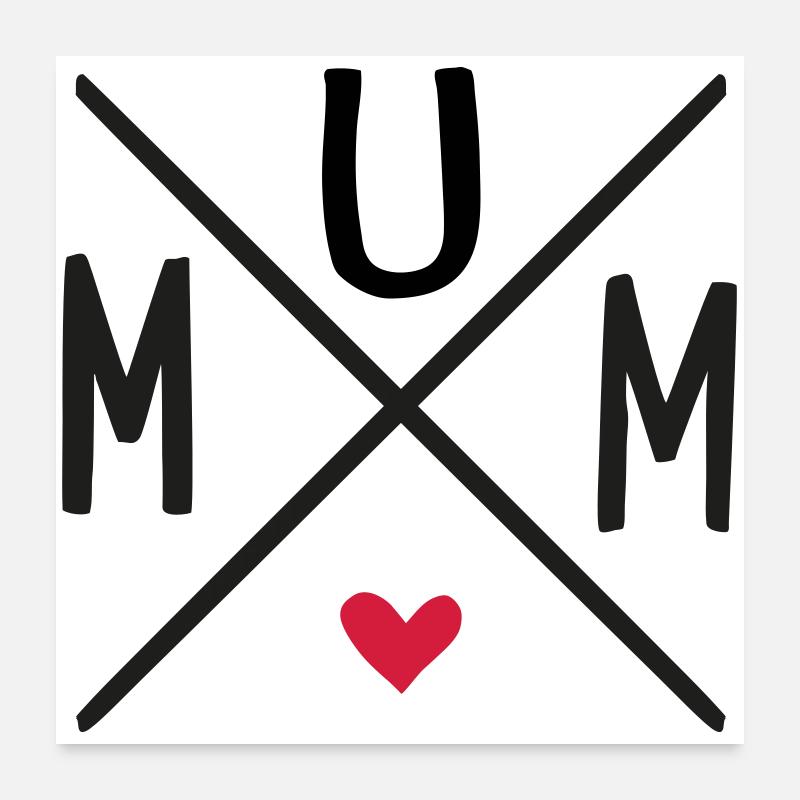 maman Poster 60 x 60 cm