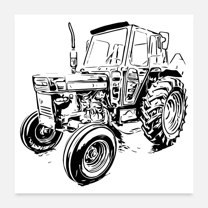 BM T 500 Poster 24" x 24" (60x60 cm)