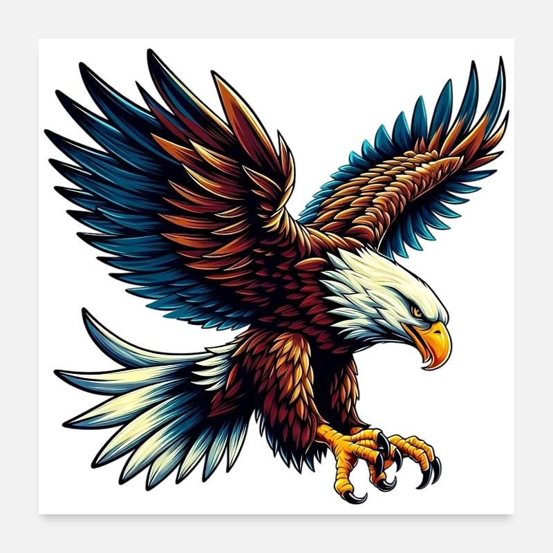 Aigle Poster 60 x 60 cm