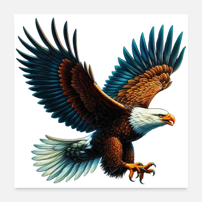Aigle Poster 60 x 60 cm