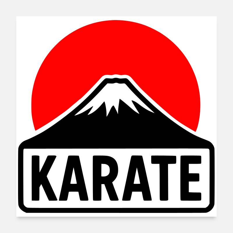 Fuji-San Poster 24" x 24" (60x60 cm)