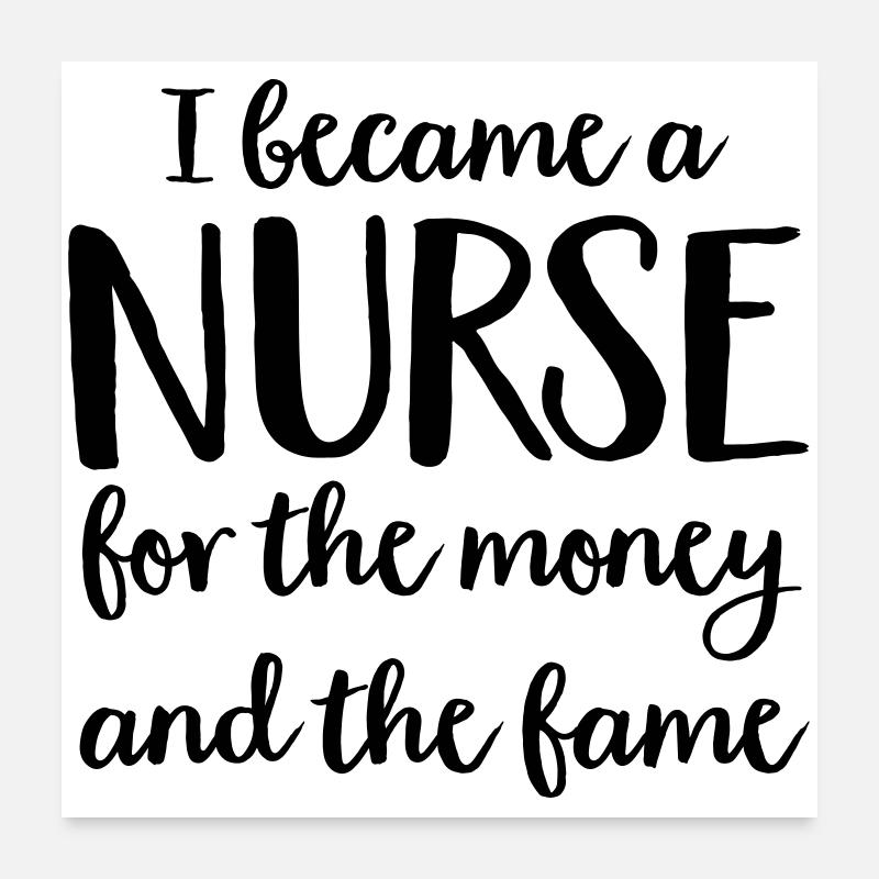 nurse Poster 24" x 24" (60x60 cm)