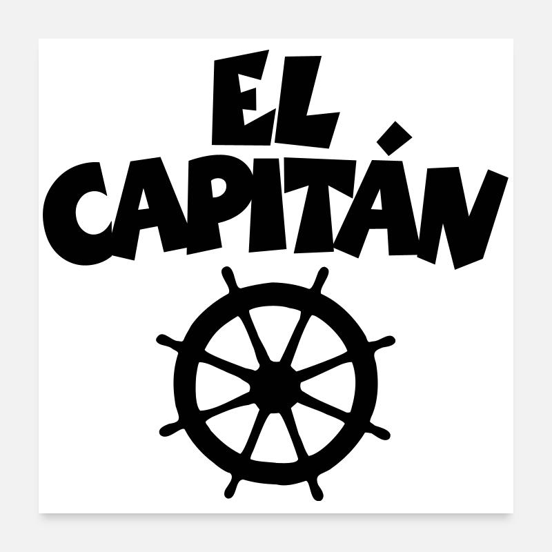 El Capitán Wheel Poster 24" x 24" (60x60 cm)