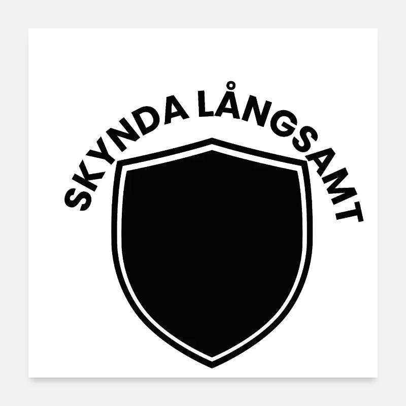 Skyndal Shield Emblem Poster 24" x 24" (60x60 cm)