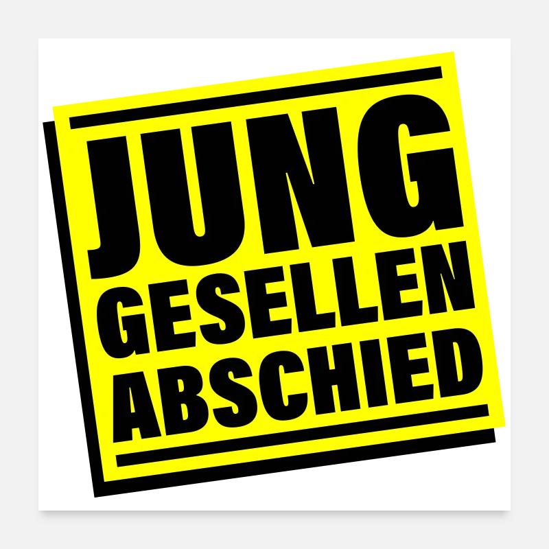 Bachelor party Jga bachelor Poster 24" x 24" (60x60 cm)