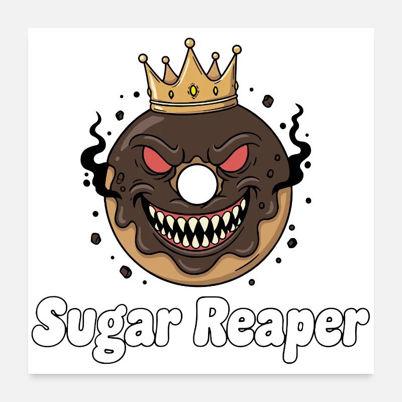 Sugar Reaper Krone Poster 60x60 cm