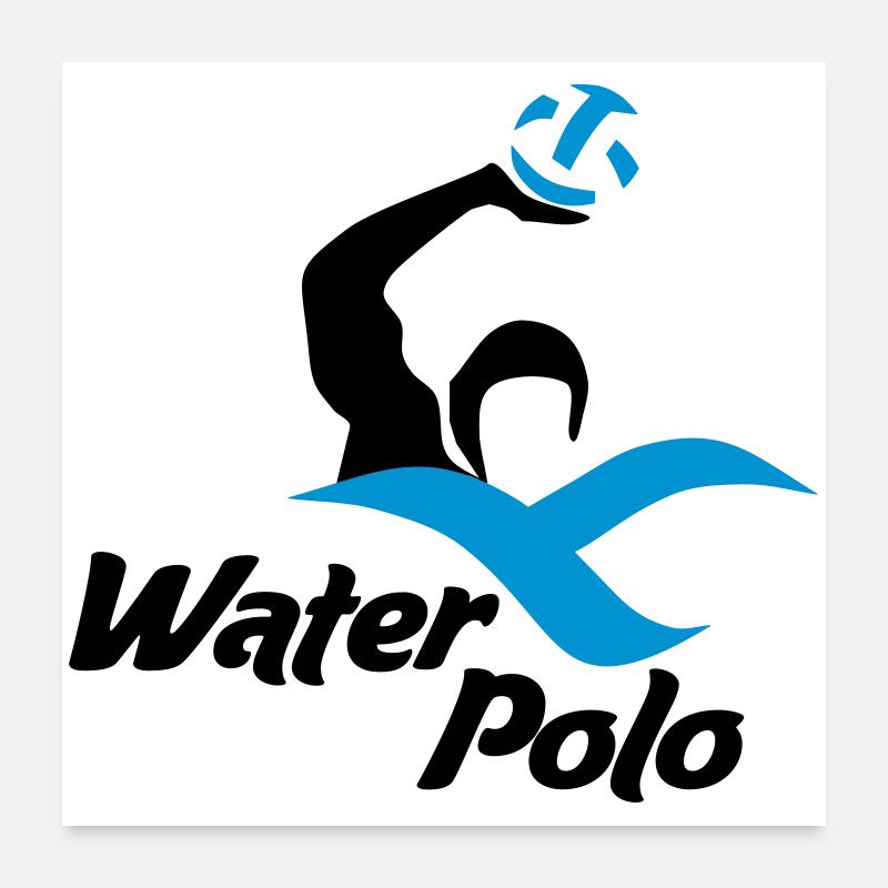 water polo Poster 60 x 60 cm