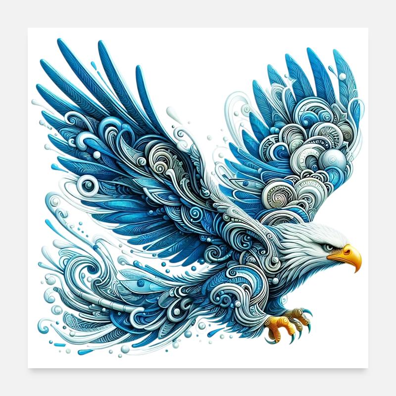 Aigle Poster 60 x 60 cm