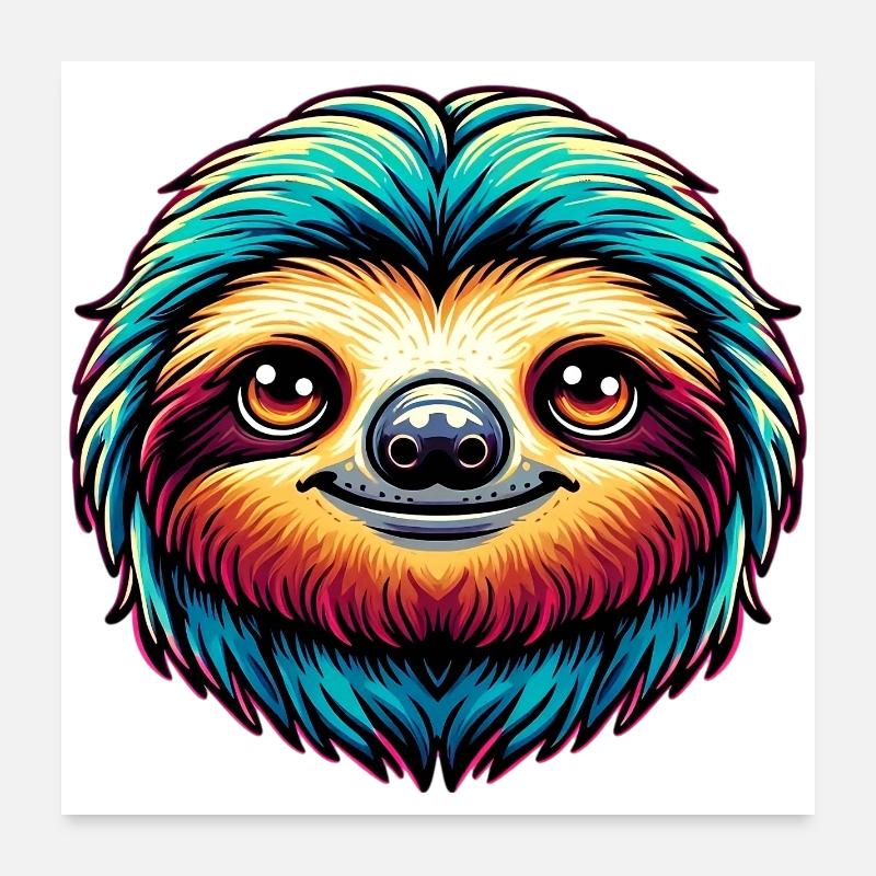 Paresse Poster 60 x 60 cm