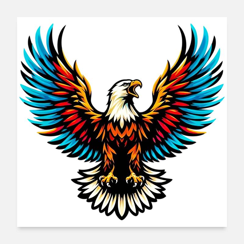 Aigle Poster 60 x 60 cm