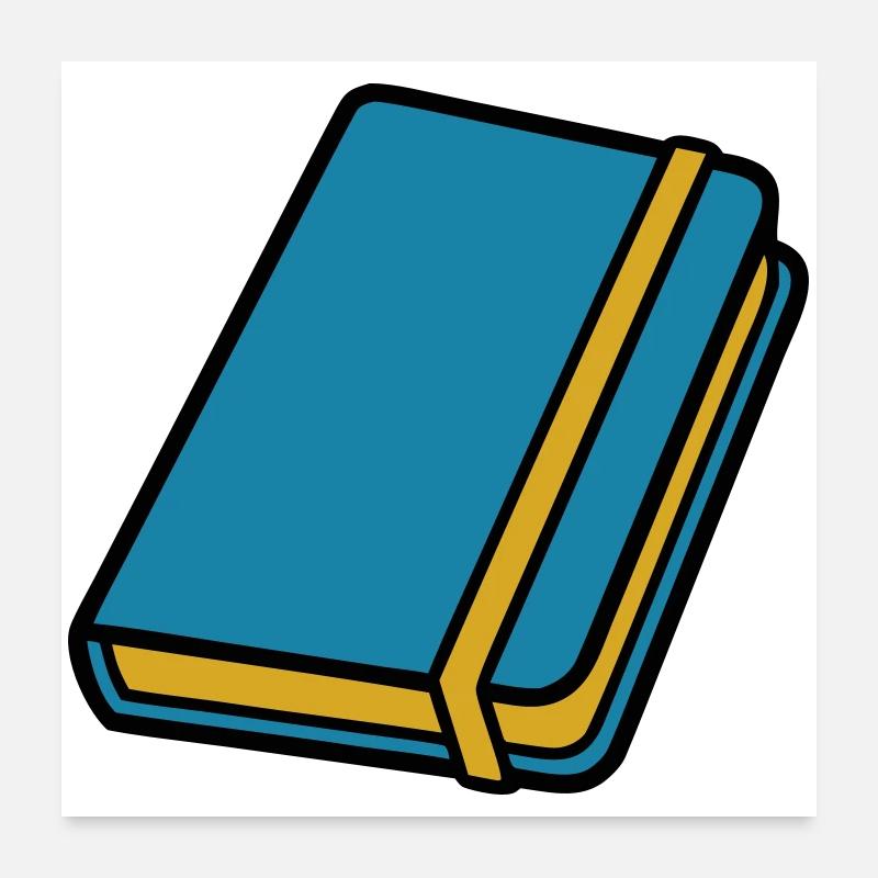 Classy Notebook Sketchbook Poster 24" x 24" (60x60 cm)