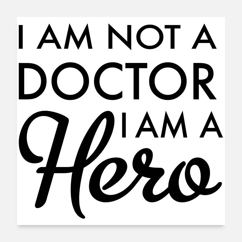 doctor Poster 24" x 24" (60x60 cm)