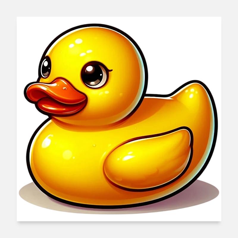 Duckling Duck Duck Duck Poster 24" x 24" (60x60 cm)