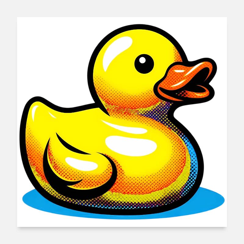 Duckling Duck Duck Duck Poster 24" x 24" (60x60 cm)