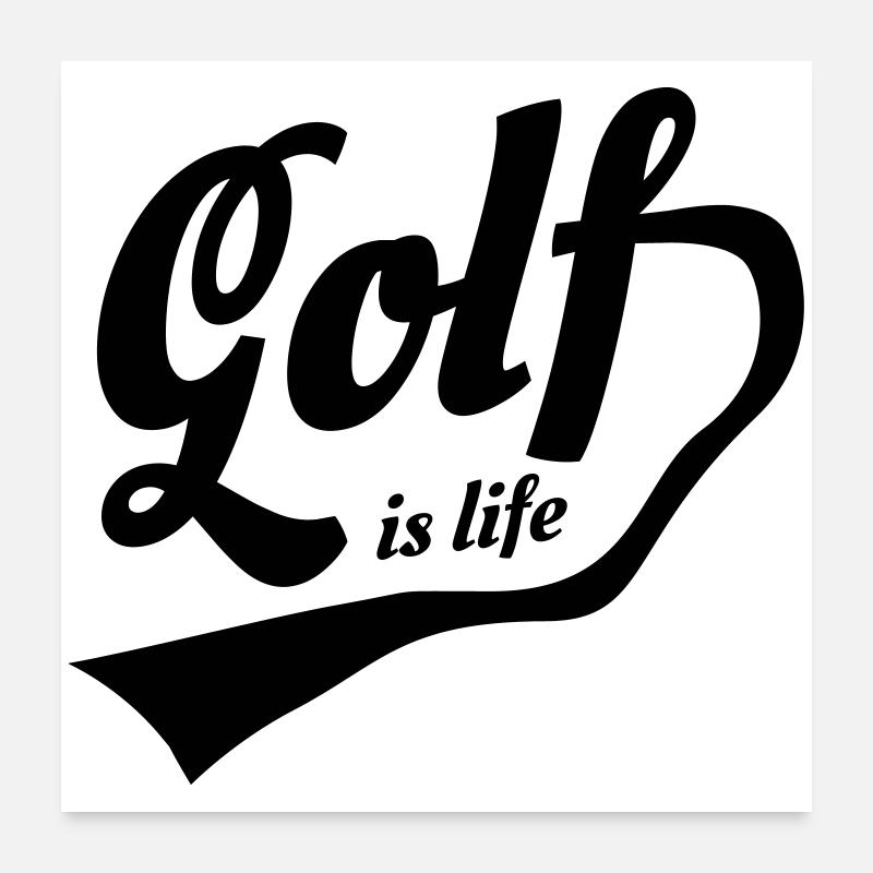 wave is life retro design Poster 24" x 24" (60x60 cm)