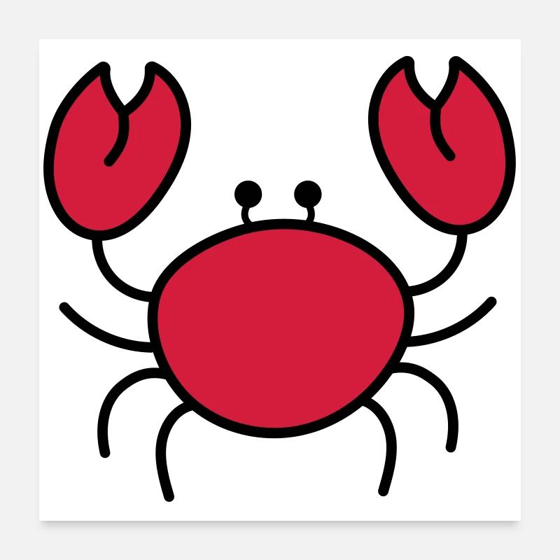 Krebs Poster 60x60 cm