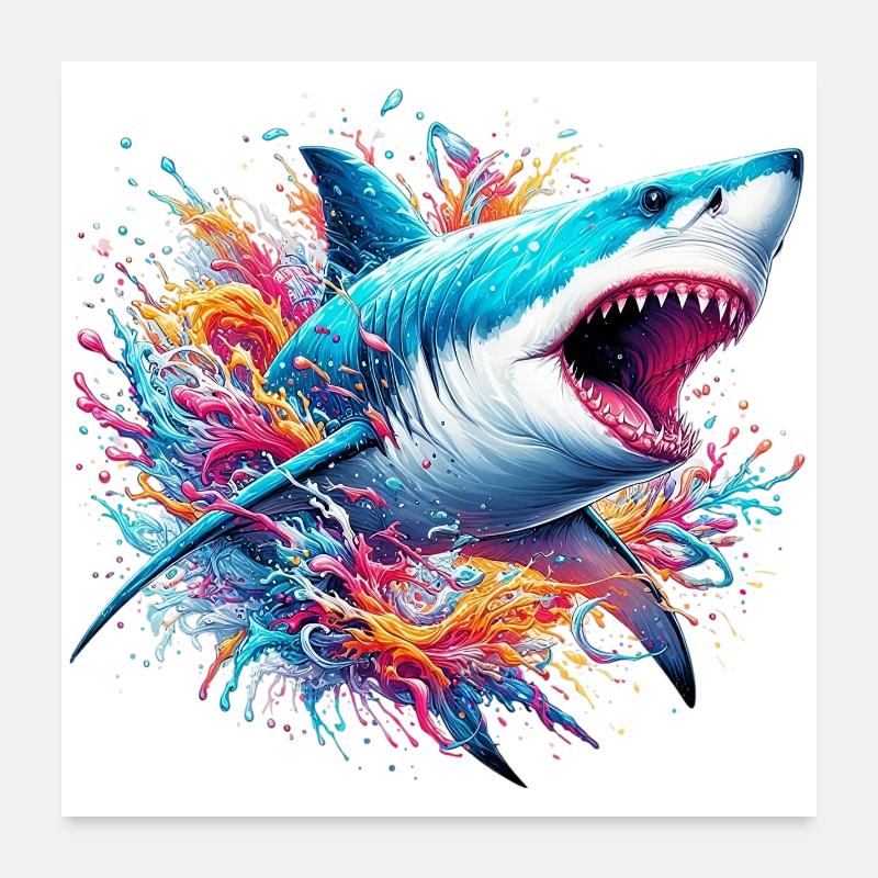 Hai Poster 60x60 cm