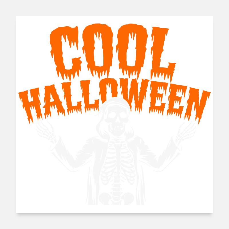 Cool Halloween Grim Reaper Poster 60 x 60 cm