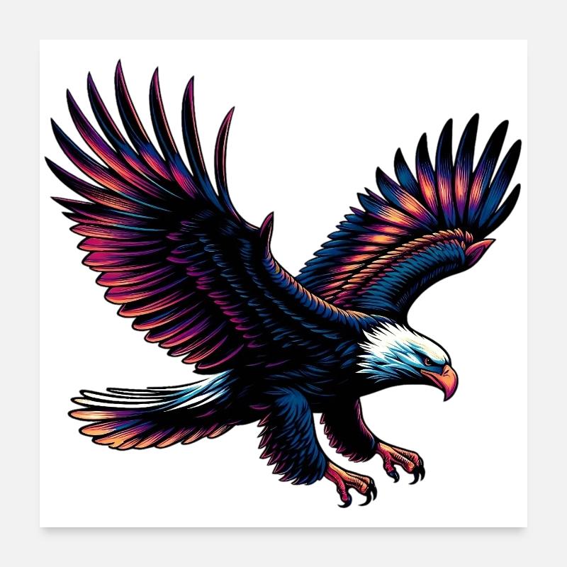 Aigle Poster 60 x 60 cm