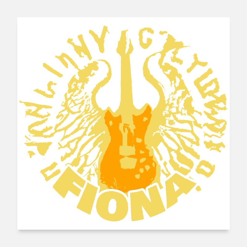 Fiona as a name Poster 24" x 24" (60x60 cm)