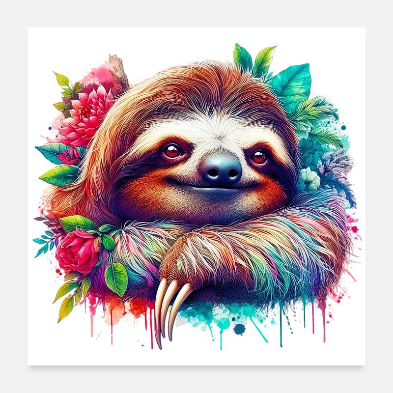 Paresse Poster 60 x 60 cm