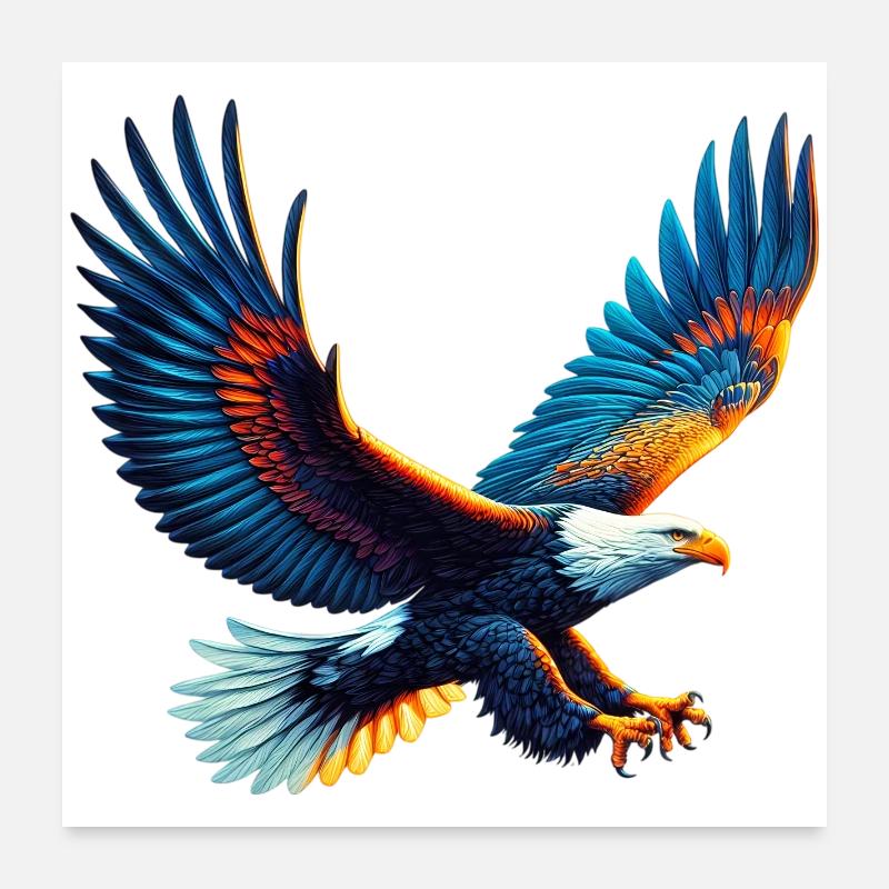 Aigle Poster 60 x 60 cm