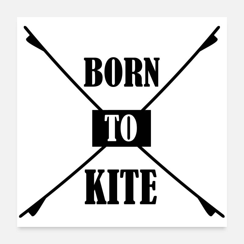 Kiteboard,Kiteboarder,Kiteboarding,Mer,Conseil Poster 60 x 60 cm