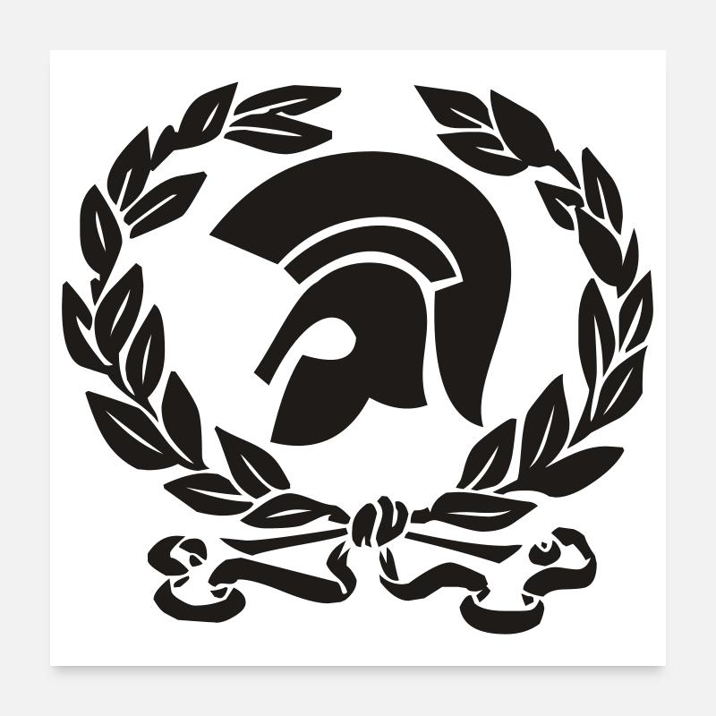 Troy wreath Poster 24" x 24" (60x60 cm)