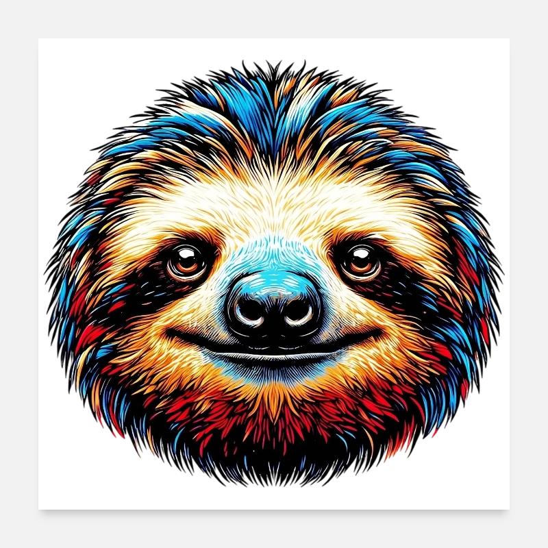 Paresse Poster 60 x 60 cm