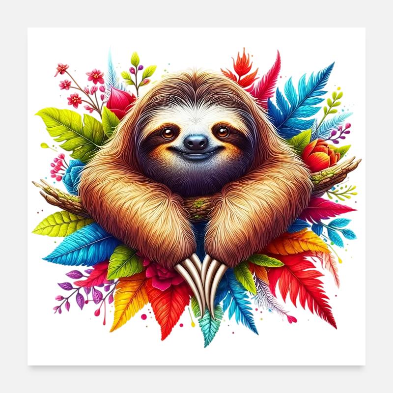 Paresse Poster 60 x 60 cm