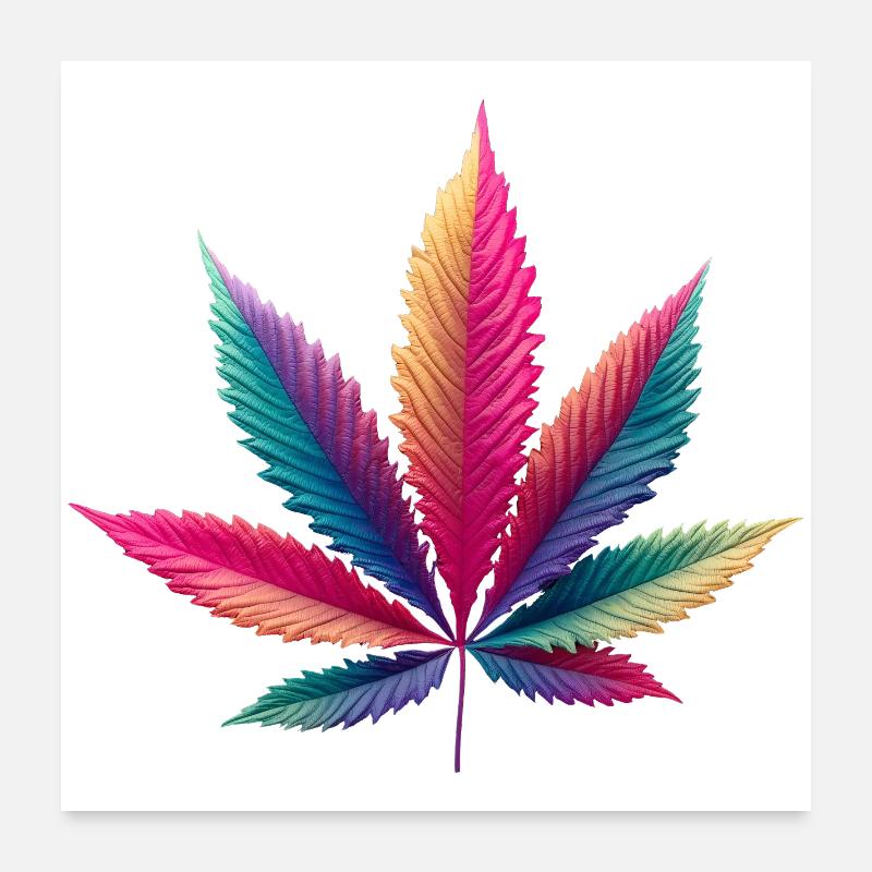 Feuille de chou Poster 60 x 60 cm