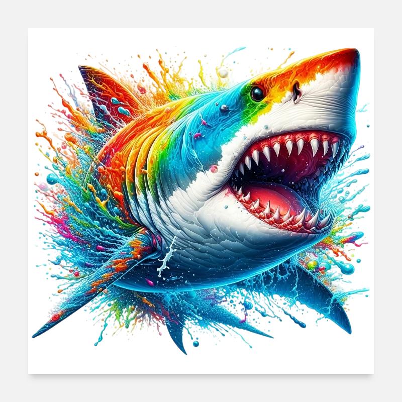Hai Poster 60x60 cm