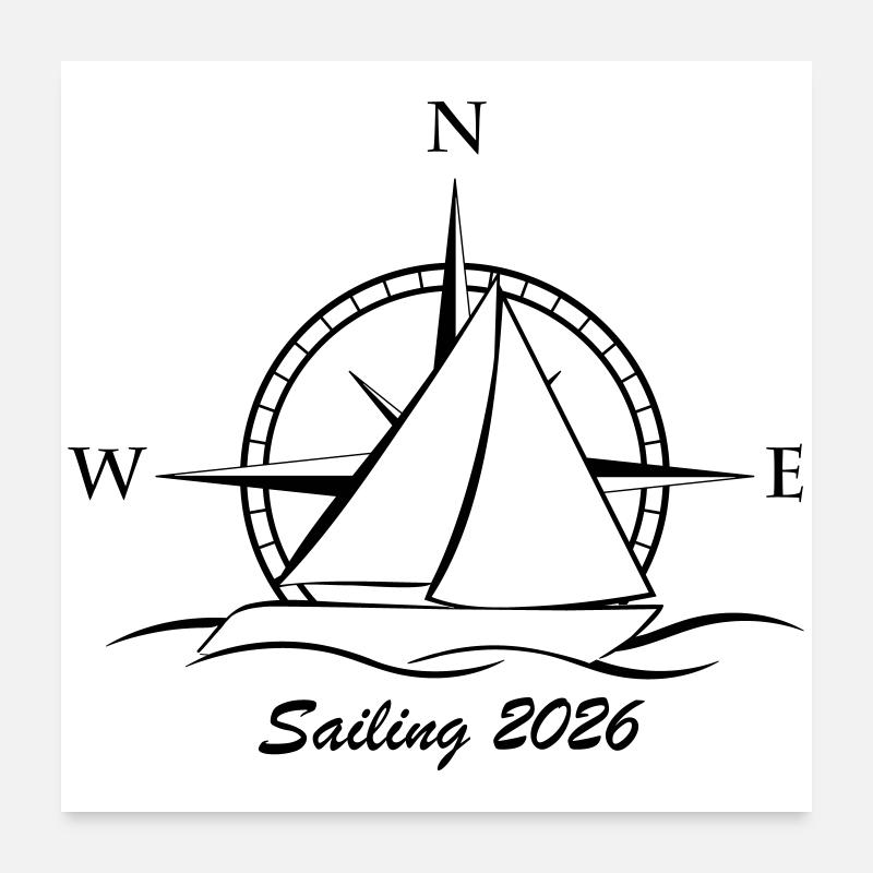 Voile 2026 Poster 60 x 60 cm