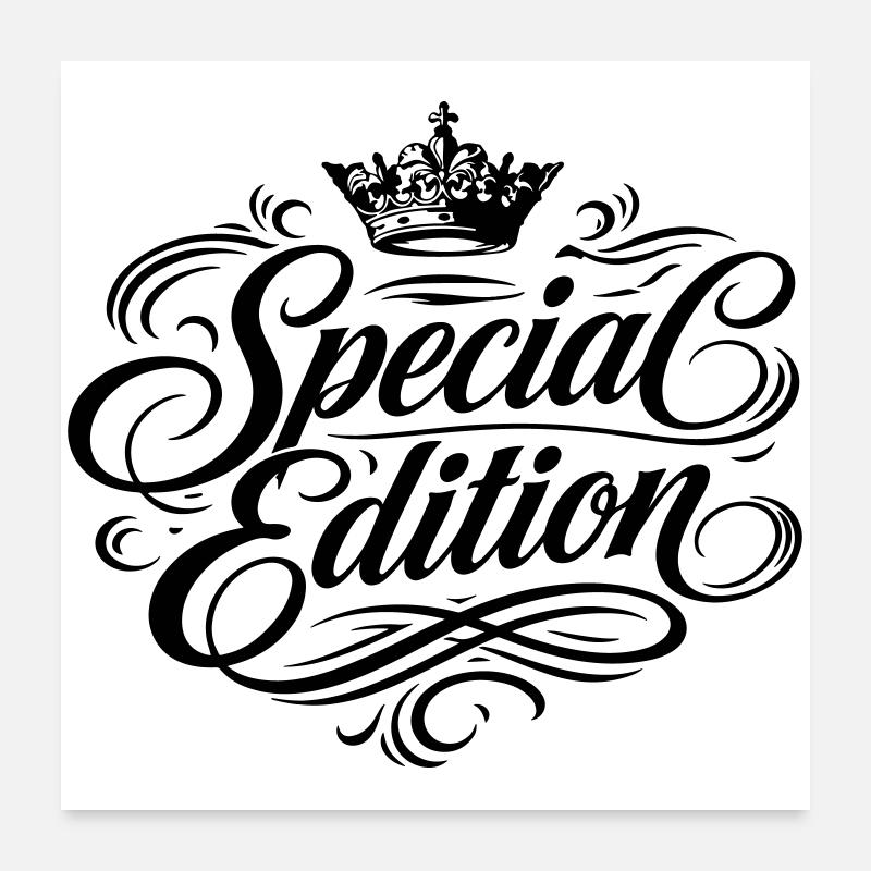 Édition spéciale Poster 60 x 60 cm
