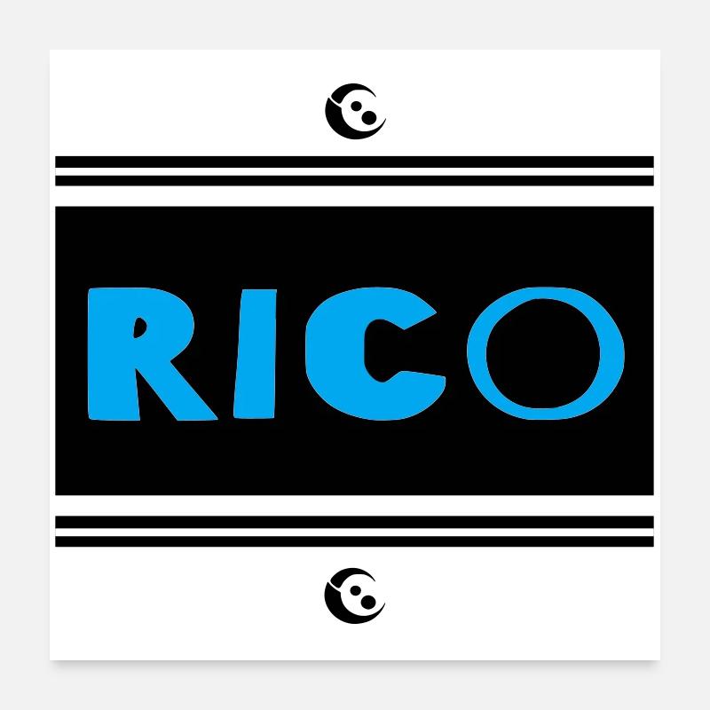 Rico Poster 60 x 60 cm