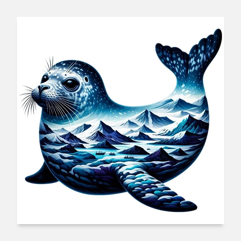 Siegel Poster 60x60 cm