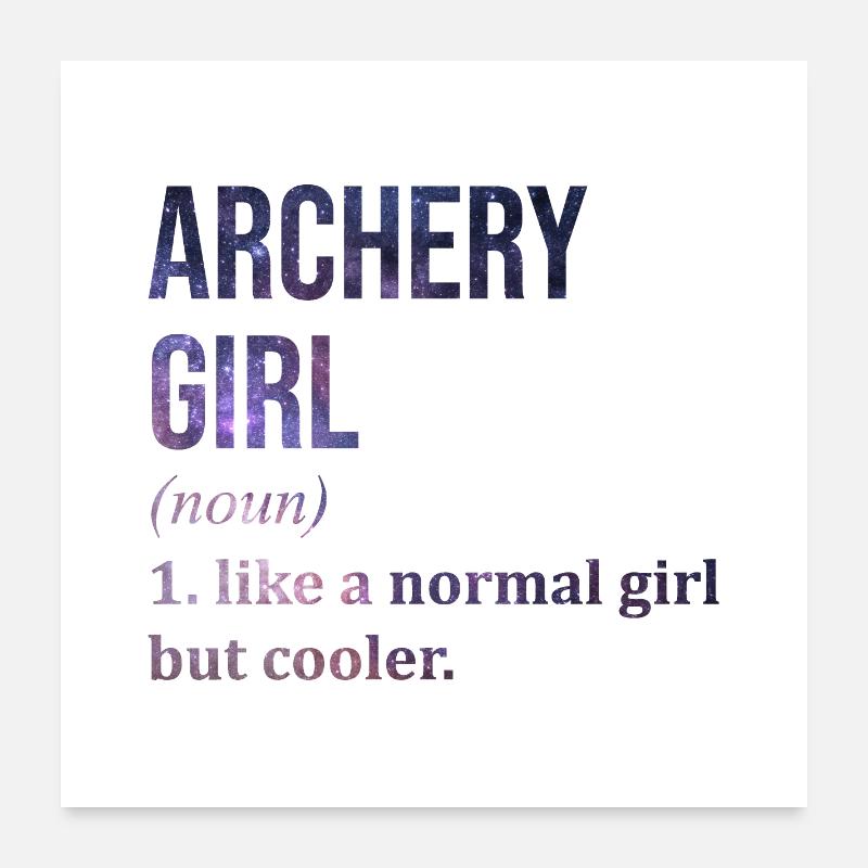 archerie Poster 60 x 60 cm