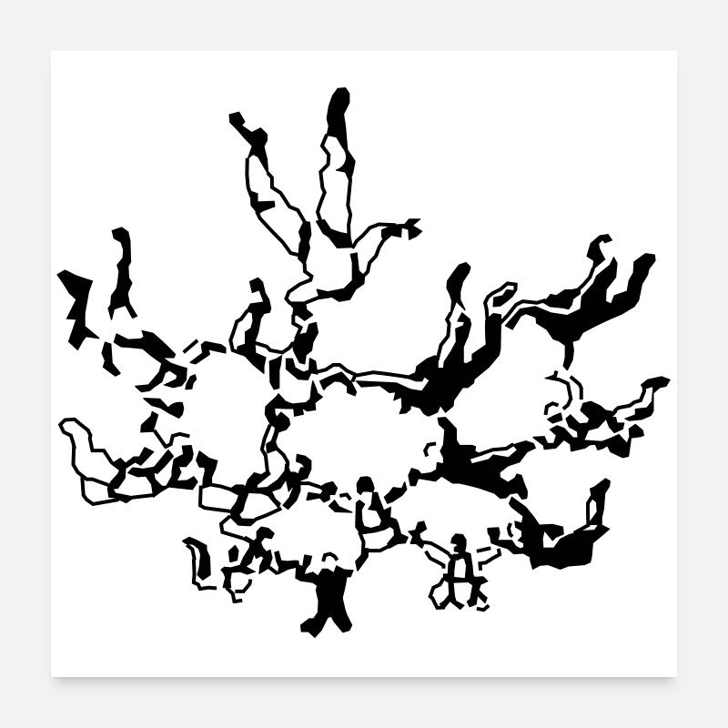 skydiving Poster 24" x 24" (60x60 cm)