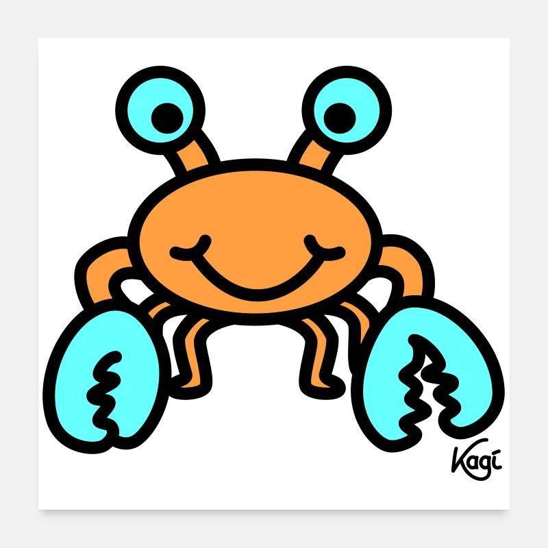 Cancer big - Poster 24" x 24" (60x60 cm) - white
