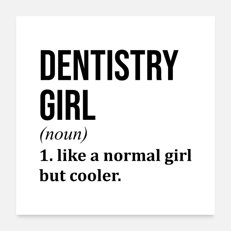 Dentist Poster 24" x 24" (60x60 cm)