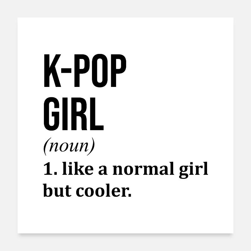 Kpop Poster 60 x 60 cm