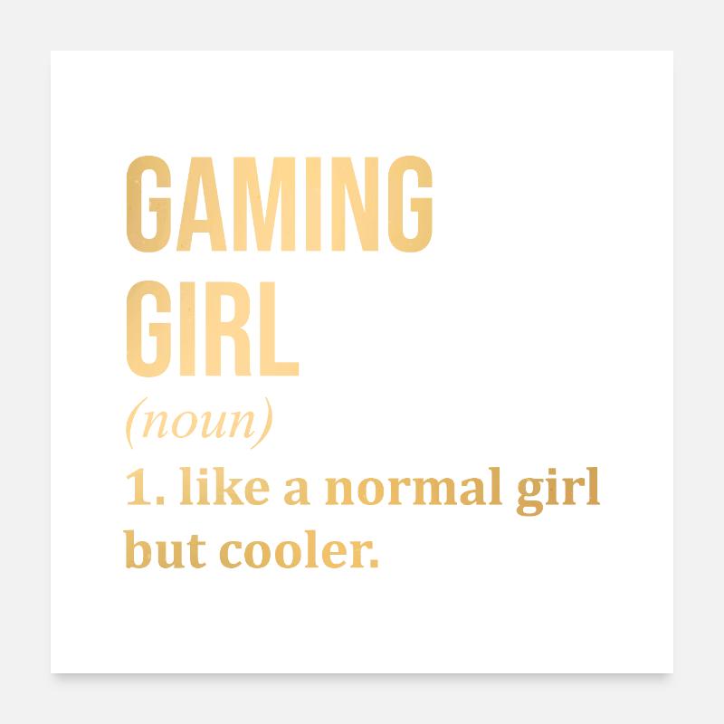 Gaming Poster 24" x 24" (60x60 cm)