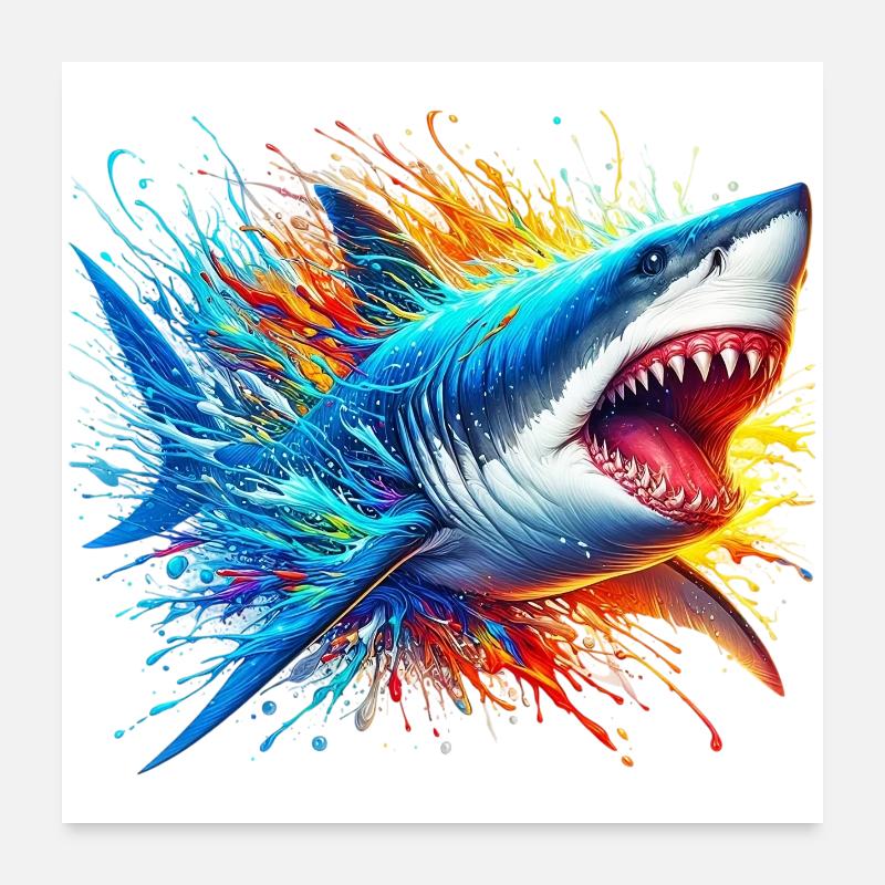 Hai Poster 60x60 cm