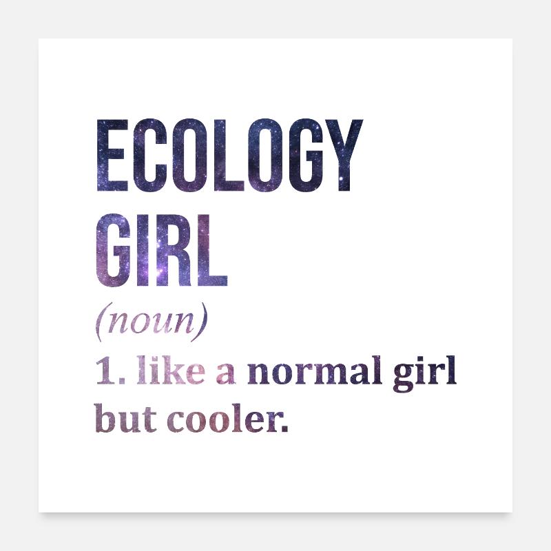 Ecology Poster 24" x 24" (60x60 cm)