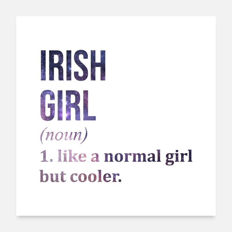 Ireland Poster 24" x 24" (60x60 cm)