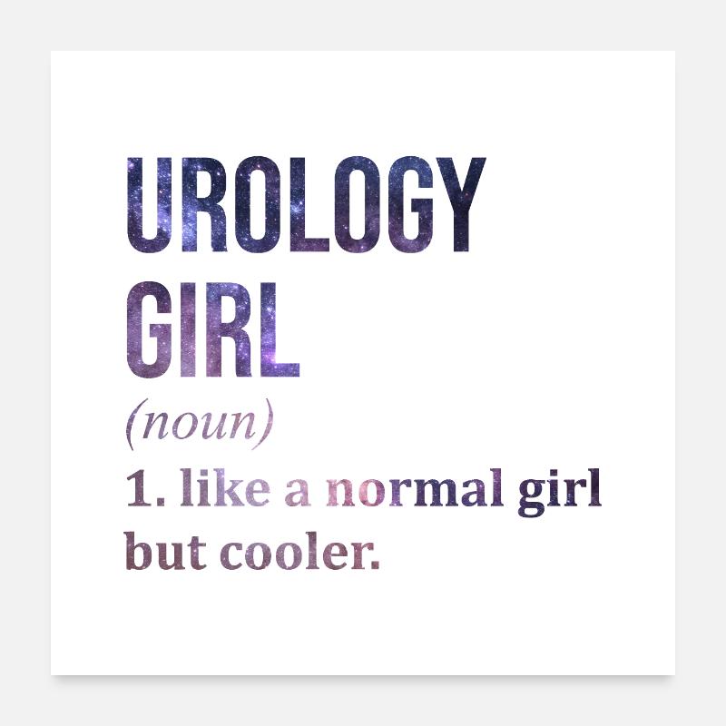 Urologie Poster 60x60 cm
