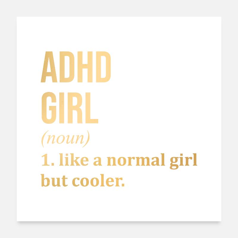 ADHS Poster 60x60 cm