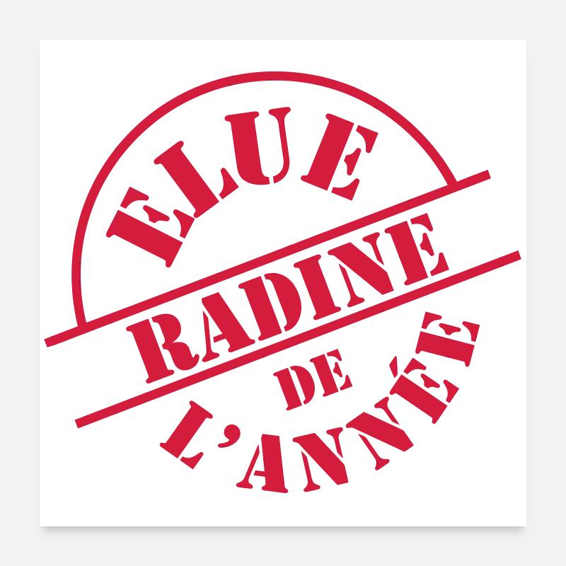 Radine Poster 60 x 60 cm